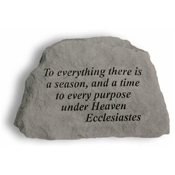 Kay Berry To Everything There Is A Season - Memorial 6.5 Inches X 4.5 Inches X 1.5 Inches 41420 - main